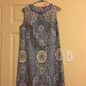 Designer Derhy Sheath Dress. Size L.